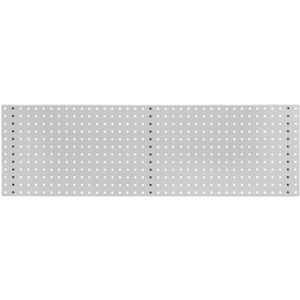 Werkzeugwand ADB 23004, grau, aus Metall