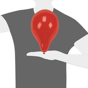 Produktbild für Luftballons Papstar 18950, rot