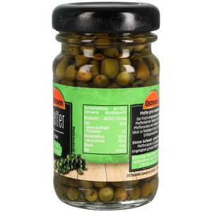 Produktbild für Pfeffer Ostmann ganze Körner, eingelegt, grün
