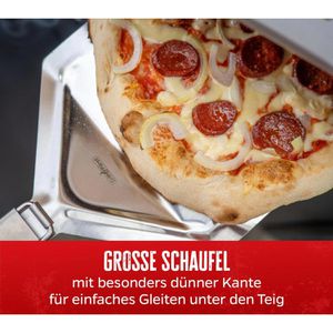 Produktbild für Pizzaschieber Grillfürst XXL 23-097, 24 x 25 cm