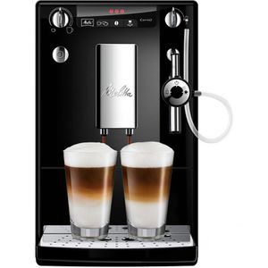 Melitta Kaffeevollautomat Caffeo Solo Perfect & – Böttcher schwarz AG Heißwasser, Milk, 957-101, Milchsystem E mit