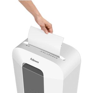 Produktbild für Aktenvernichter Fellowes 100110064 Powershred LX50, weiß