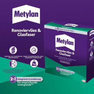 Produktbild für Tapetenkleister Metylan Renoviervlies &amp; Glasfaser