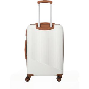 Produktbild für Koffer Travelite Bali weiß / cognac