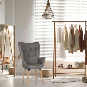 Produktbild für Loungesessel hJh-OFFICE HAVENIO I, 800203, grau