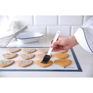 Produktbild für Backpinsel Hendi Butterpinsel, schwarz / weiß