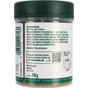 Produktbild für Kümmel Fuchs Premium Qualität, Kreuzkümmel, gemahlen