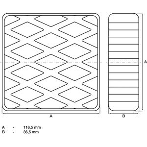 Produktbild für Gummiauflage BGS-technic 7037, für Hebebühne