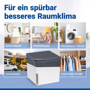 Produktbild für Luftentfeuchter Wenko Cube 50230100, Granulat