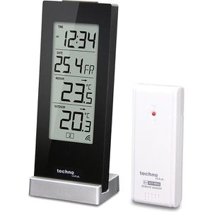 Technoline Thermometer WS 9767 digital, Funk, Innen-Außentemperatur,  Funkuhr, inkl. Sensor – Böttcher AG