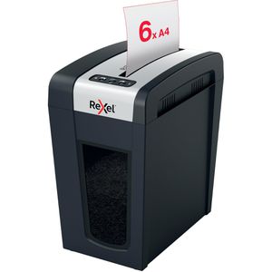 Produktbild für Aktenvernichter Rexel 2020133EU Secure MC6-SL Slim, schwarz
