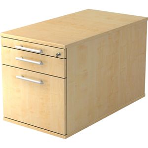 Rollcontainer Hammerbacher Solid TC20, Holz, ahorn