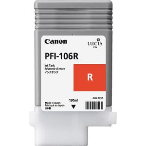 Produktbild für Tinte Canon PFI-106R rot