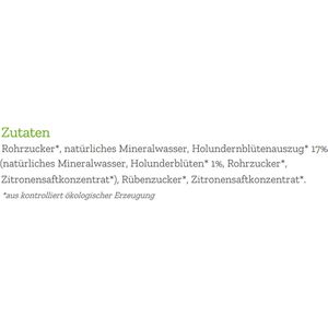 Produktbild für Sirup Voelkel Holunderblüte, BIO