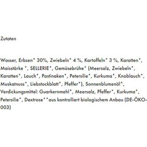 Produktbild für Fertiggericht Nabio Erbsen Eintopf, Bio