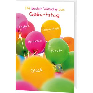 Produktbild für Geburtstagskarten LUMA 856