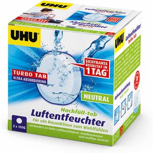 Produktbild für Luftentfeuchter UHU 50505 Turbo-Tabs, Granulat
