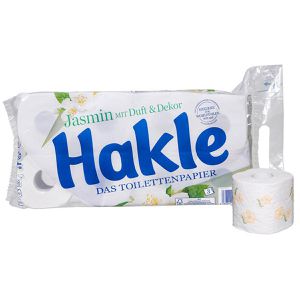 Toilettenpapier Hakle Jasmin mit Duft & Dekor