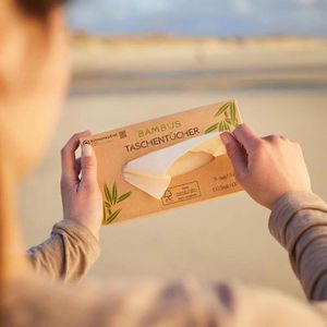 Produktbild für Taschentücher pandoo aus Bambus, Bio