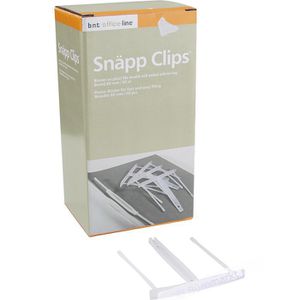 Produktbild für Abheftbügel BNT 619000, E-Clip, 50 Stück