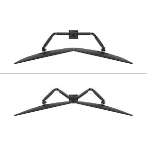 Produktbild für Monitorhalterung Neomounts DS60-600BL2, VESA 75x75 &amp; 100x100mm
