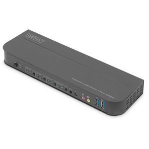 KVM-Switch Digitus DS-12890, DP / USB 3.0 / Audio