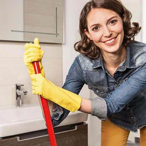 Produktbild für Gummihandschuhe Vileda Der Griffige, Supergrip