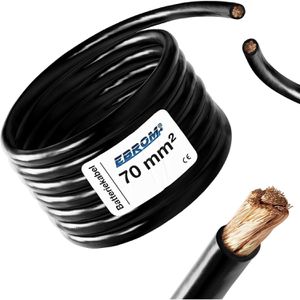 Batteriekabel Ebrom Kupfer, 70mm²