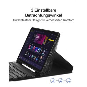 Produktbild für Tablet-Hülle Inateck N0028, schwarz