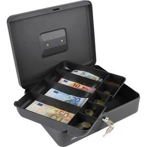 Produktbild für Geldkassette HMF 100192, mit Zylinderschloss