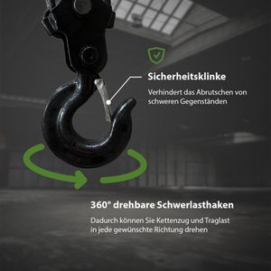 Produktbild für Kettenzug Trutzholm 41495, Flaschenzug