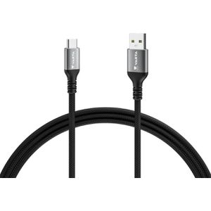 Produktbild für Ladekabel Varta Speed Charge &amp; Sync, schwarz, 2m