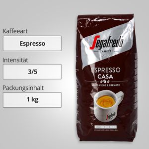 Produktbild für Kaffee Segafredo Espresso Casa Gusto Pieno Cremoso