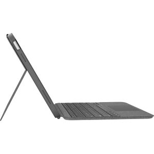 Produktbild für Tablet-Hülle Logitech Combo Touch, 920-011435, grau