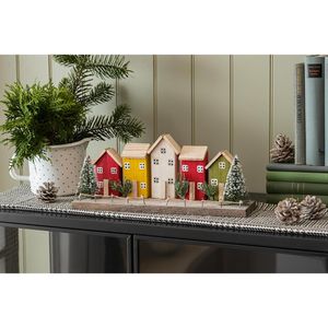 Produktbild für Weihnachtsdeko Frank-Flechtwaren 770481, Dekohäuser Winter