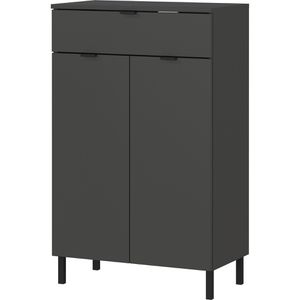 Badschrank Germania Arcena 1981, graphit