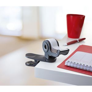 Produktbild für Klebebandabroller Scotch Clip &amp; Twist, grau
