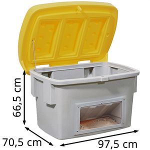 Produktbild für Streugutbehälter asecos 12497, 200 Liter