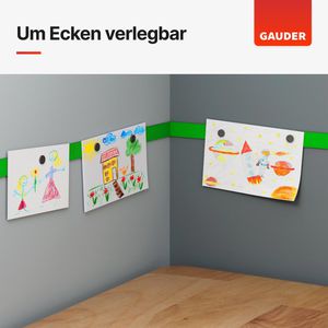 Produktbild für Magnetband Gauder Metallband, grün