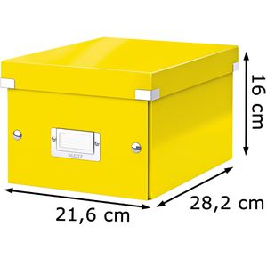 Produktbild für Aufbewahrungsbox Leitz 6043-00-16 Click&amp;Store, 10L