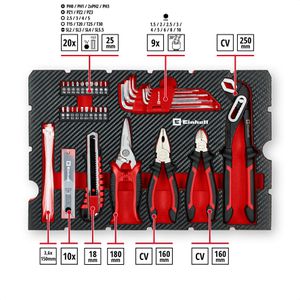 Produktbild für Werkzeugkoffer Einhell E-Case Umzug, 370511