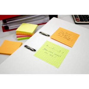 Produktbild für Haftnotizen Info Brilliant Sticky Notes, grün