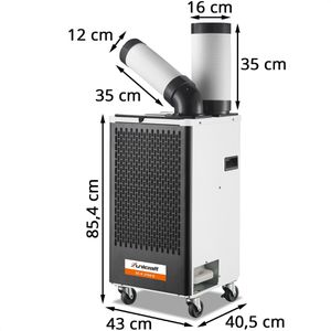 Produktbild für Klimagerät Unicraft SC-K 2700 D, Spotcool, 9200 BTU/h
