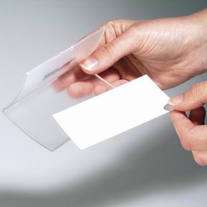 Produktbild für Namensschilder Durable 8217, Click Fold, 90 x 54mm