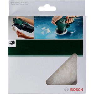 Produktbild für Polierhaube Bosch 2609256049, Lammwolle, Klett
