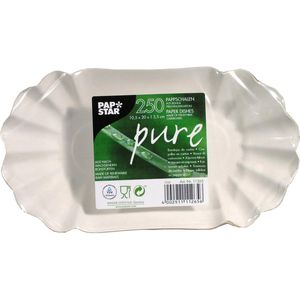 Produktbild für Pappschalen Papstar 11265 pure, aus Pappe