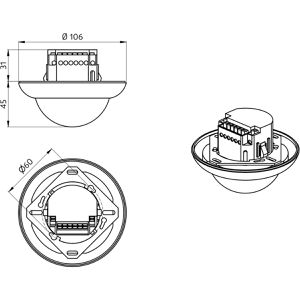Produktbild für Präsenzmelder B.E.G. Luxomat PD4-M-1C-DE