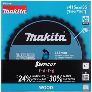Produktbild für Kreissägeblatt Makita E-24848, EFFICUT