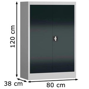 Produktbild für Aktenschrank ClassiX X-530298, aus Metall