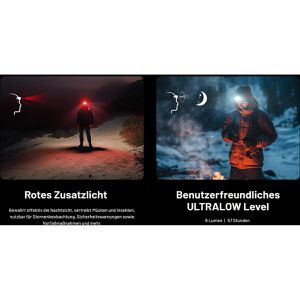 Produktbild für Stirnlampe Nitecore NU27 LED, wiederaufladbar